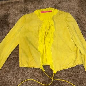 TheRealReal Chartreuse Jacket 💛